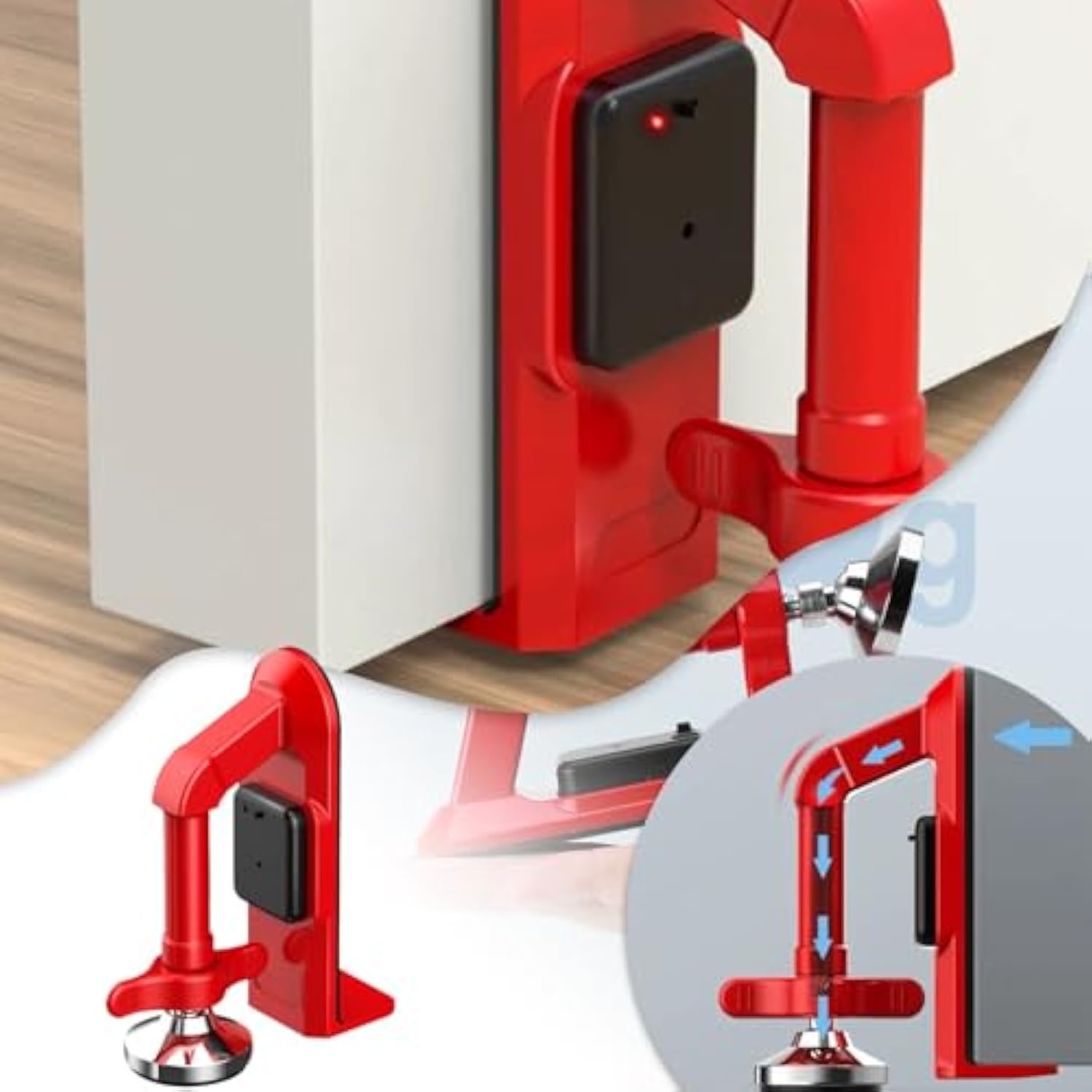 ✨Secure Travel Door Lock - Perfect Holiday Gift for Adventurers! 🎁