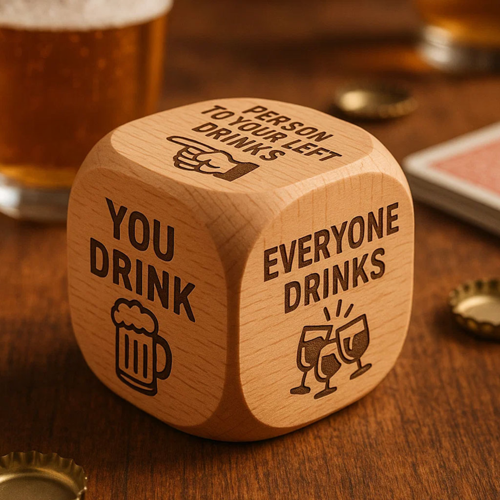 🎲🎁 Fun Drinking Game Dice - Perfect Gift for Parties & Special Occasions!