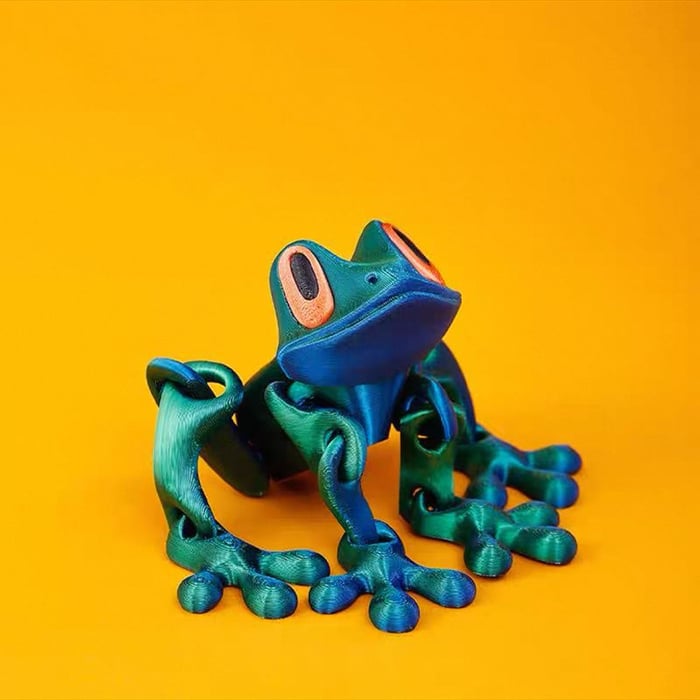 🎁🐸 3D Printed Frog Magnet Toy – Perfect Holiday & Special Occasion Gift!