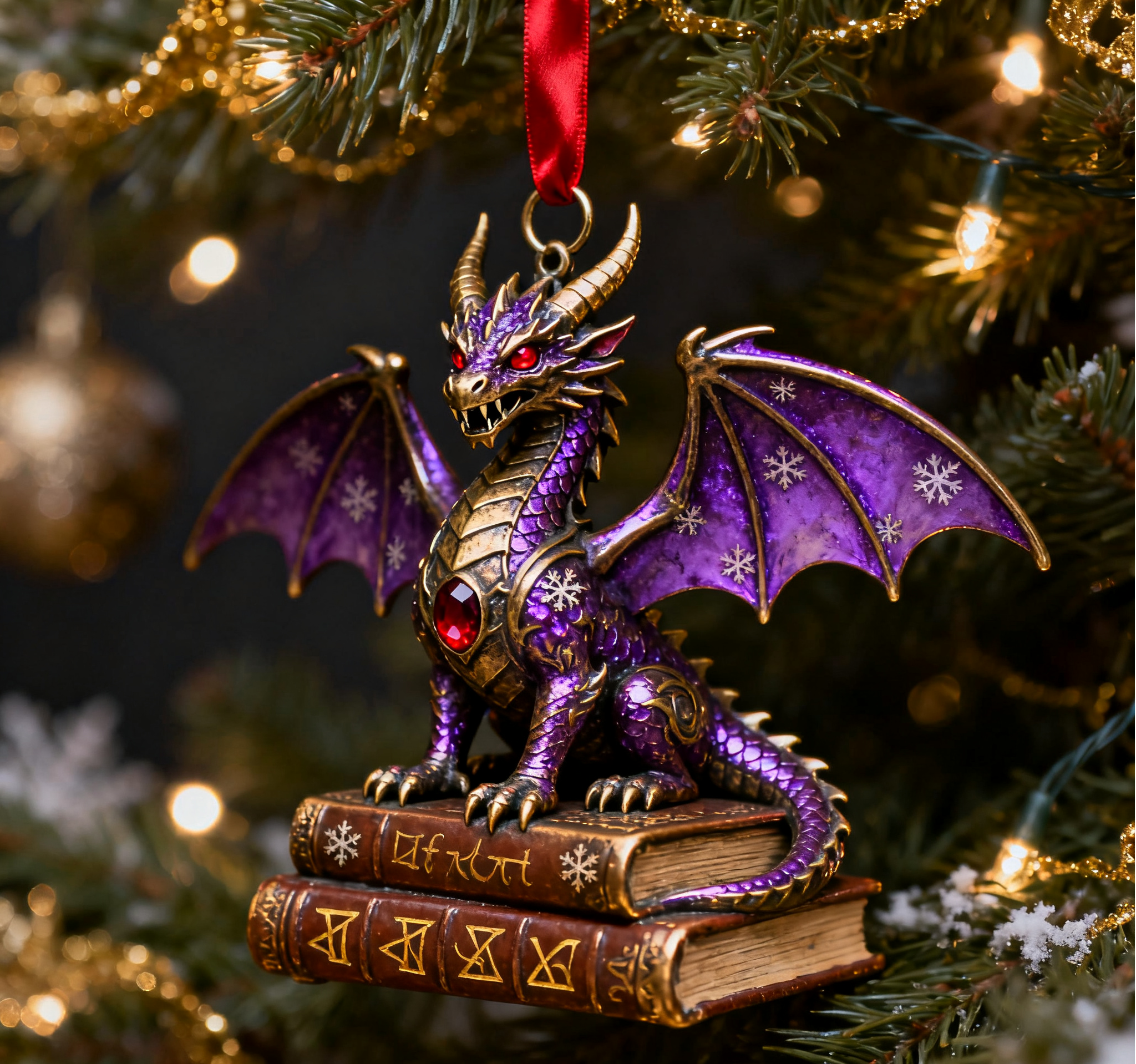 Festive Dragon Christmas Ornament 🐉🎁 – Perfect Holiday Gift for Special Occasions