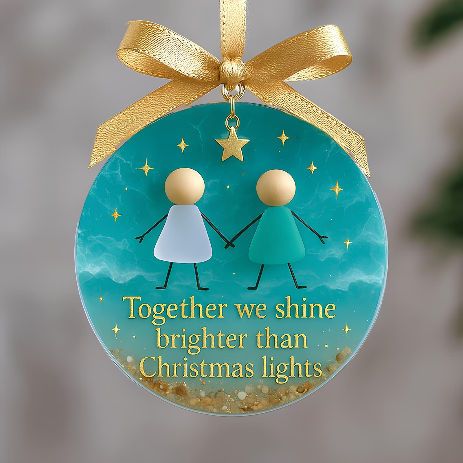 ๐๐ Friendship Sea Glass Ornament โ Perfect Holiday & Special Occasion Gift