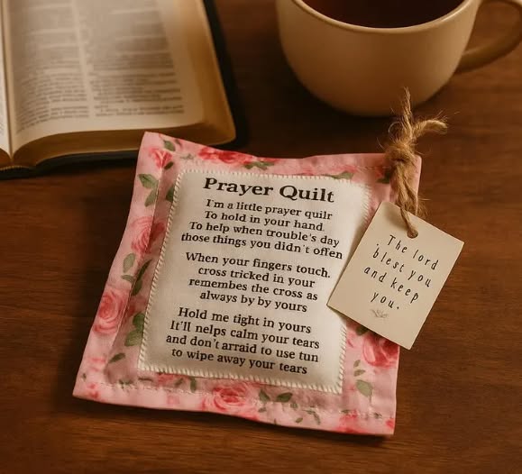 ✨ Prayer Quilt Gift - Perfect for Holidays & Special Occasions 🎁