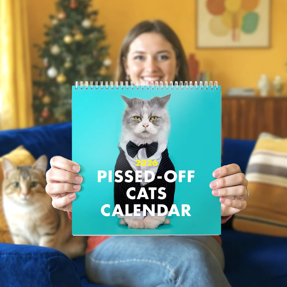 ๐ 2026 Pissed-off Cats Calendar โ Purrfect Gift for Holidays & Special Occasions! ๐ธ