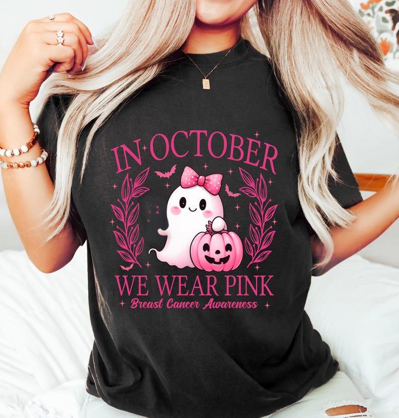🎀💖 Pink Ghost Sweatshirt - Perfect Halloween Gift & Spooky Holiday Present!
