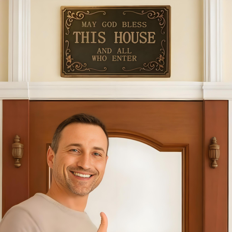 MAY GOD BLESS THIS HOME 🏠✨