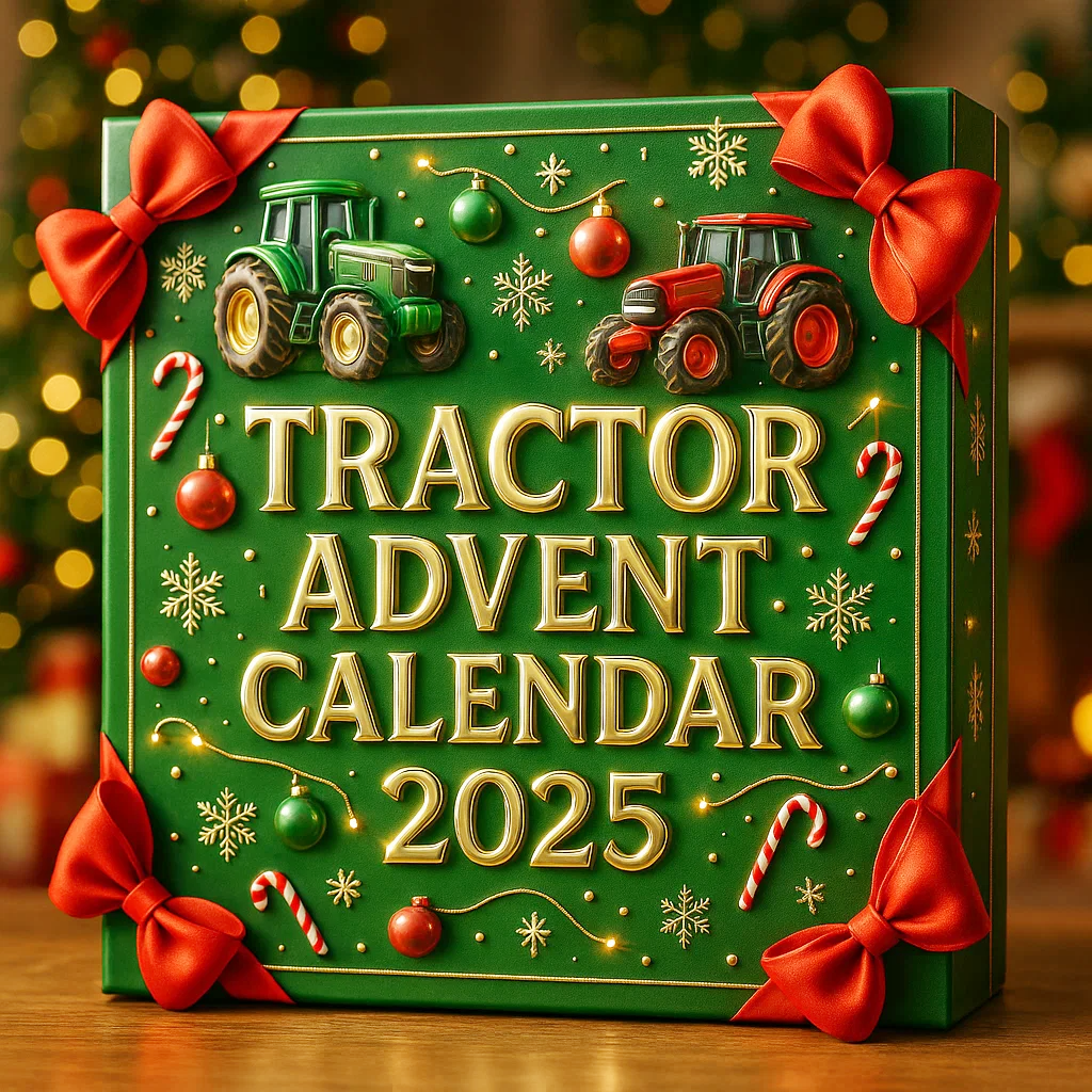 🎁 Holiday Surprise—2025 Tractor Advent Calendar | Perfect Christmas & Birthday Gift 🚜