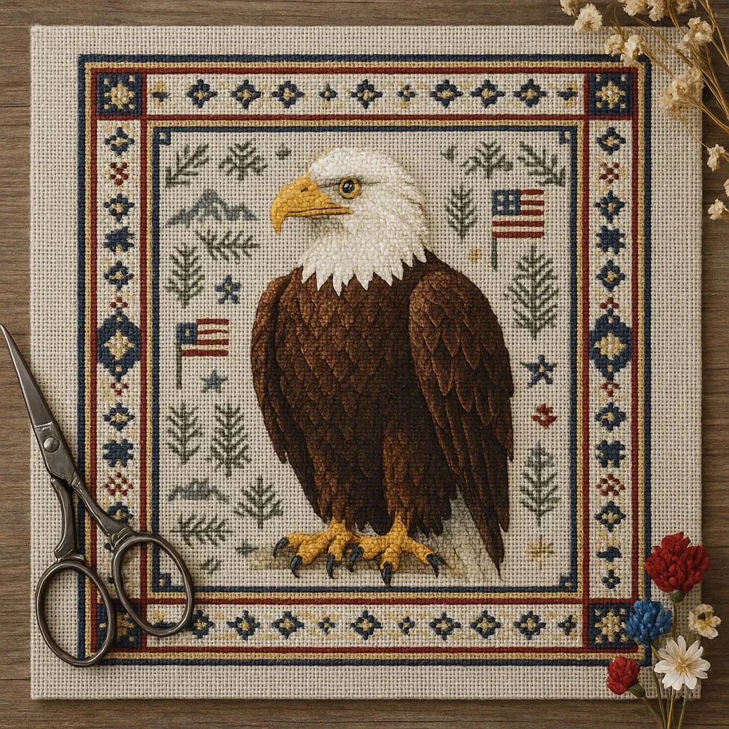 🎄✨ Cardinal Cross Stitch Kit – Perfect Holiday & Special Occasion Gift 🎁💝
