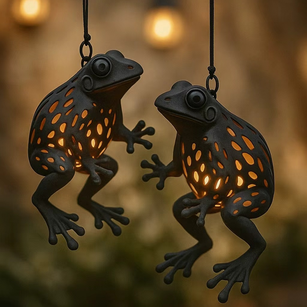 🎁 Perfect Holiday Gift – Charming Frog Hanging Lantern for Christmas & Special Occasions 🐸✨