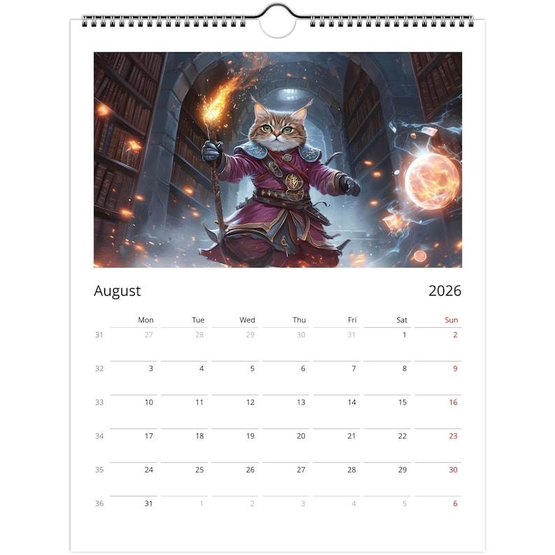 🎁 Dungeons & Cats Adventures Calendar – Purrfect Gift for Holidays & Special Occasions! 🐾