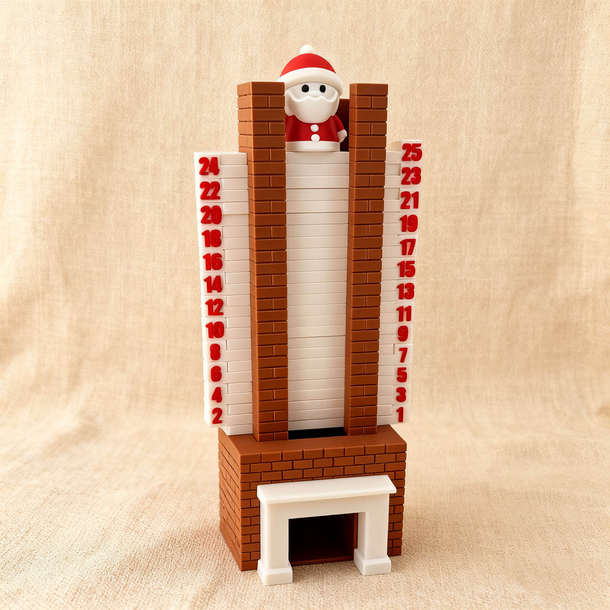 🎁✨ Santa Chimney Advent Calendar - Christmas Countdown & Perfect Holiday Gift Decoration 🎄