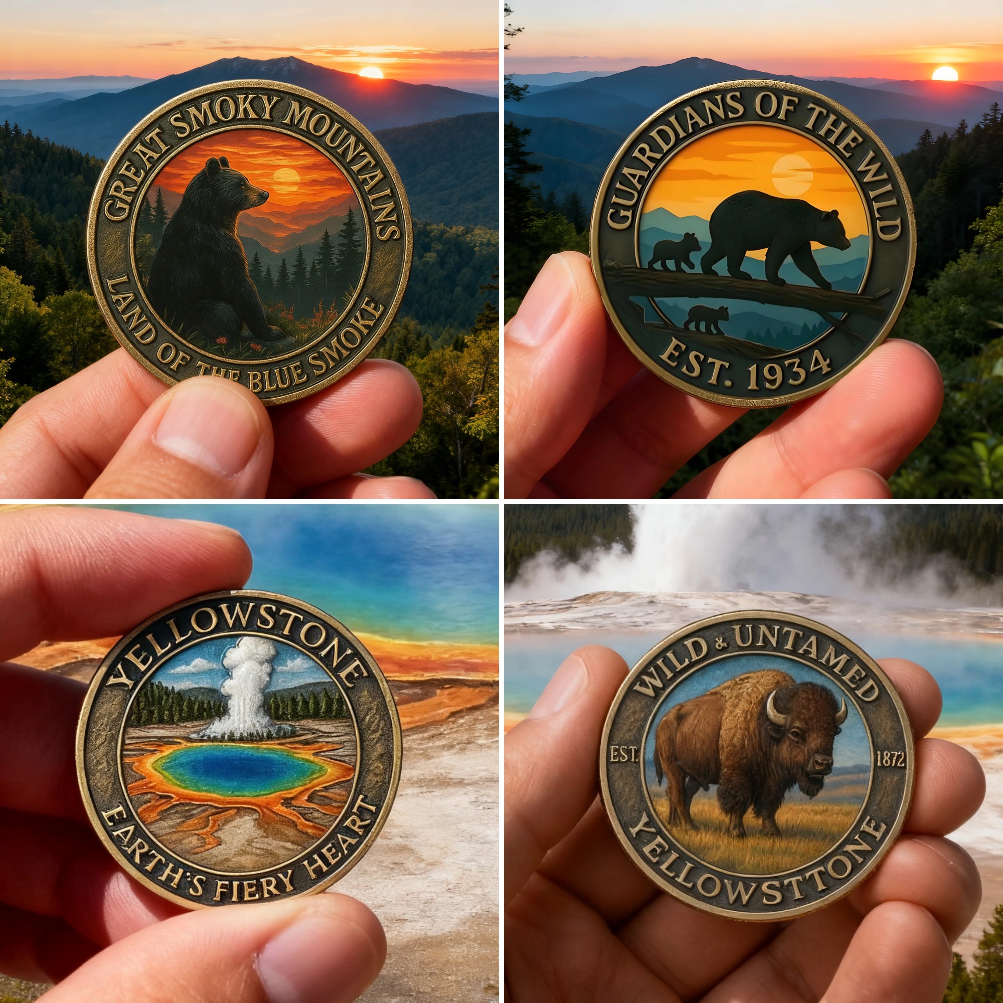 🎁 National Park Coins - Perfect Holiday & Special Occasion Gift! 🎉