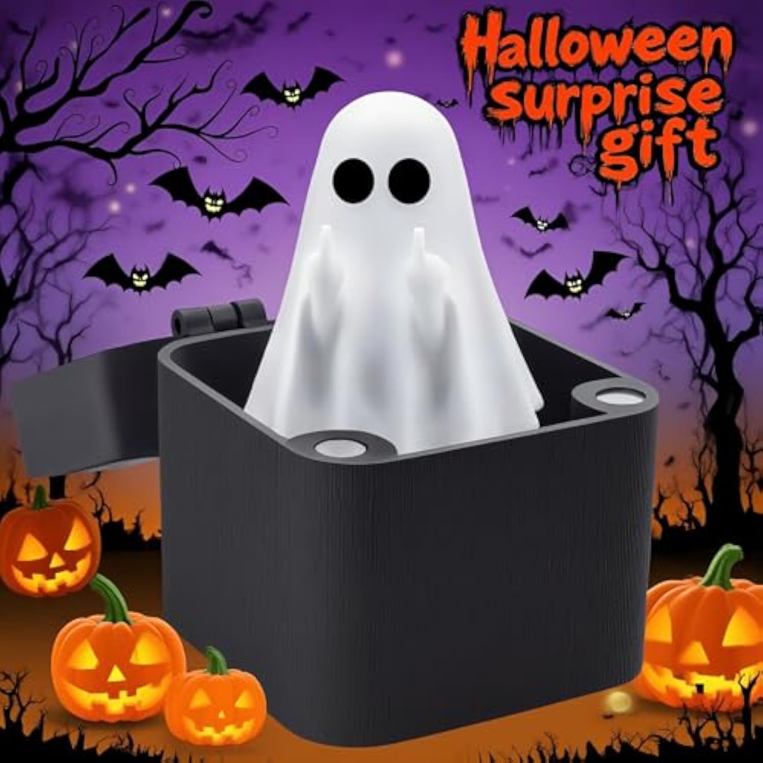 🎁👻 Spooky Halloween Gift Box – Perfect Holiday Surprise Present!
