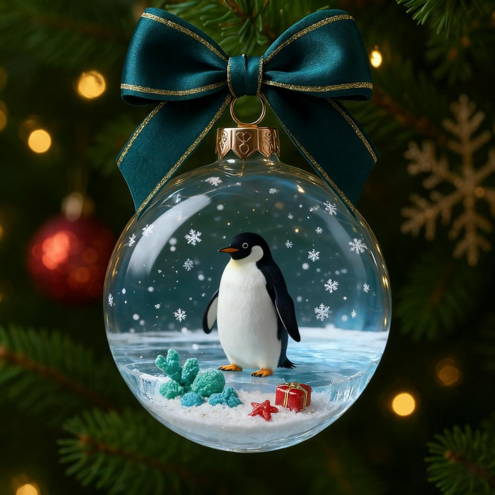 Festive Animal Christmas Ornaments 🎄🐾 – Perfect Holiday Gift for Special Occasions!