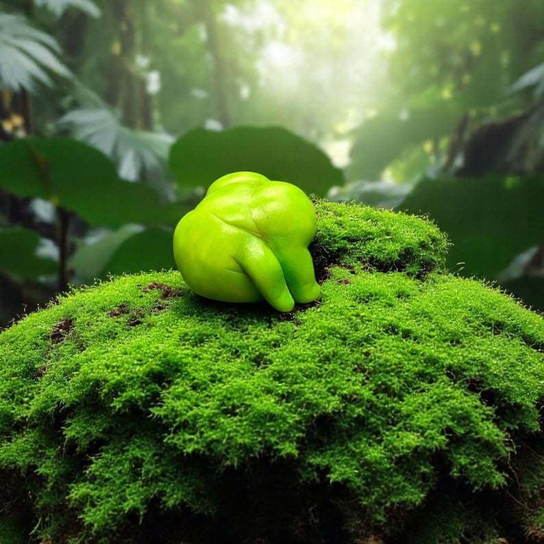 🎁 Cheeky Miniature Frog Figurine - Perfect Gift for Holidays & Special Occasions! 😊