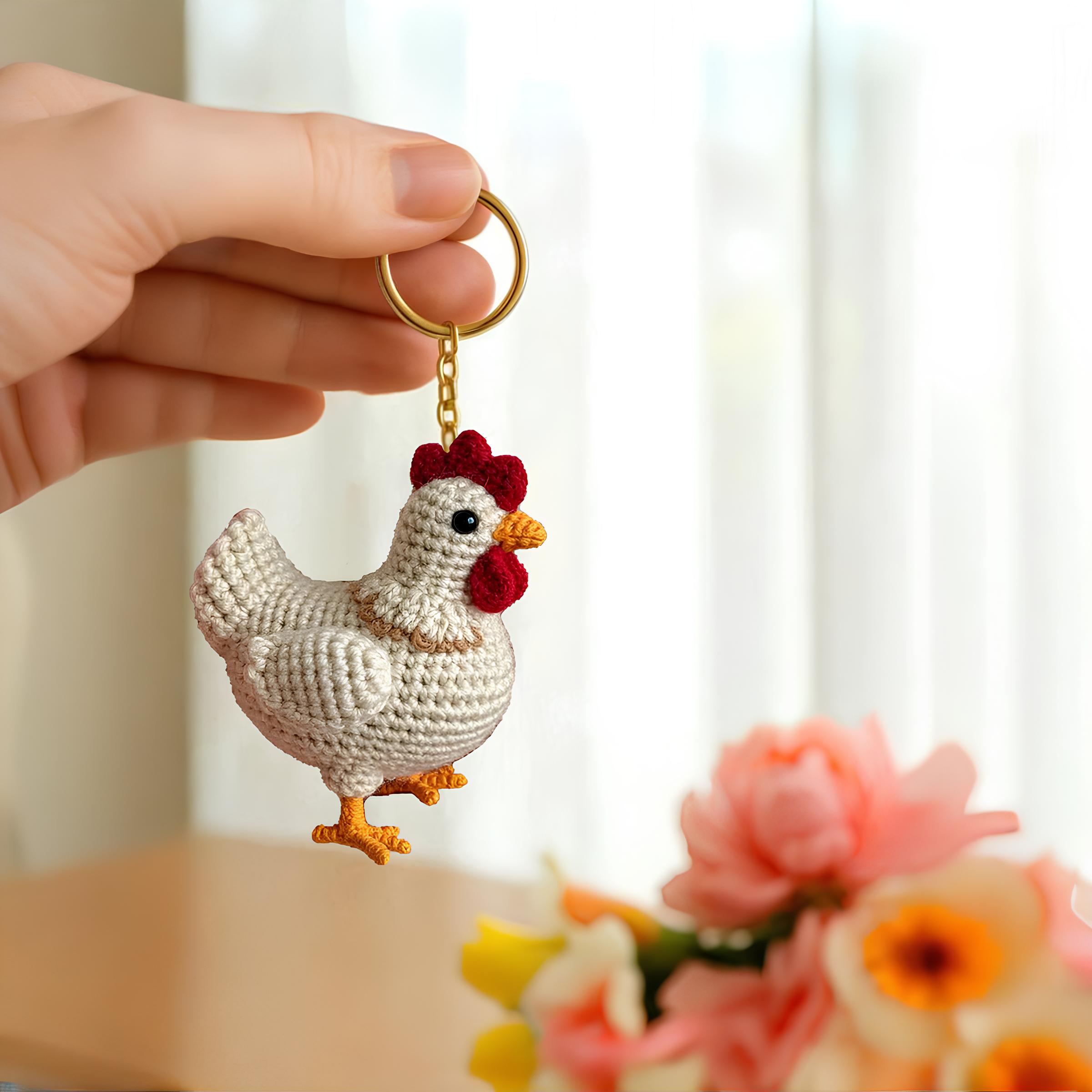 🎁✨ Adorable Crochet Animal Keychains | Handmade Gift for Holidays & Special Occasions 💖