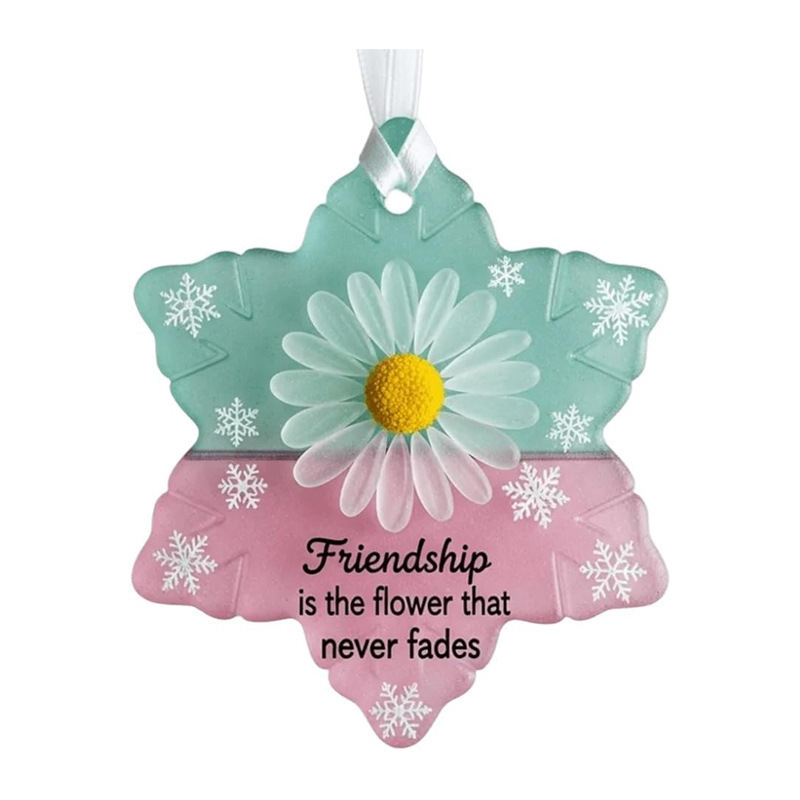 Festive Friendship Sea Glass Keepsake 🎁🌟 – Perfect Holiday & Special Occasion Gift!