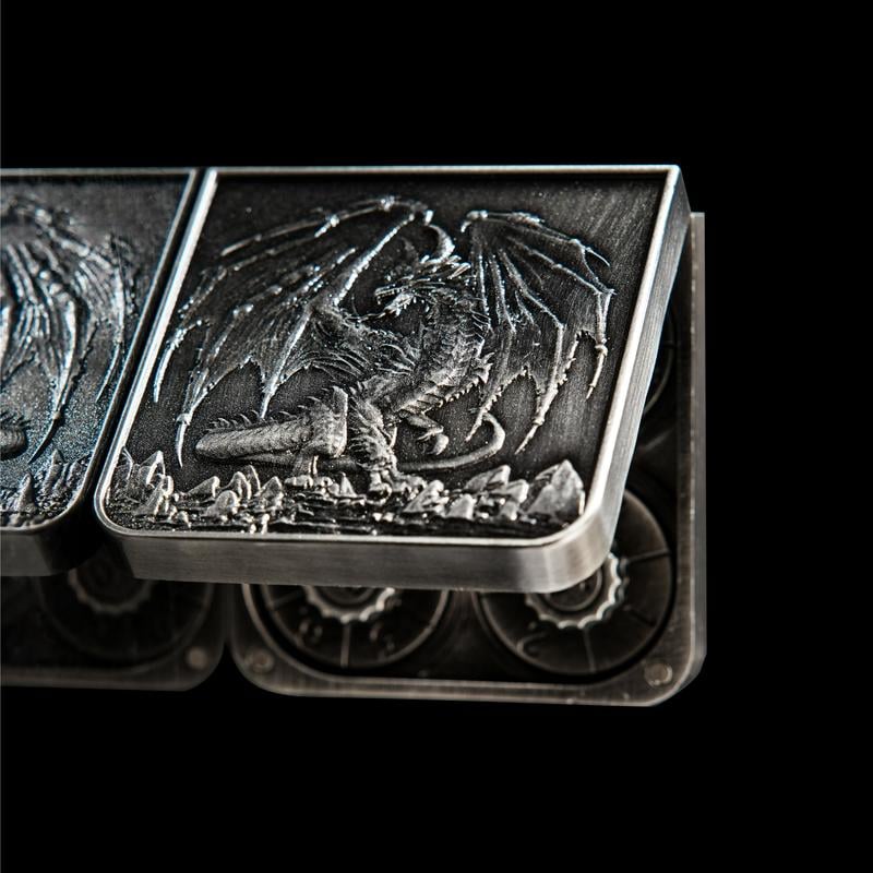 2025 Pocket Flip Dice Set 🎲🎁 with Leather Gift Bag – Perfect for Holidays & Special Occasions