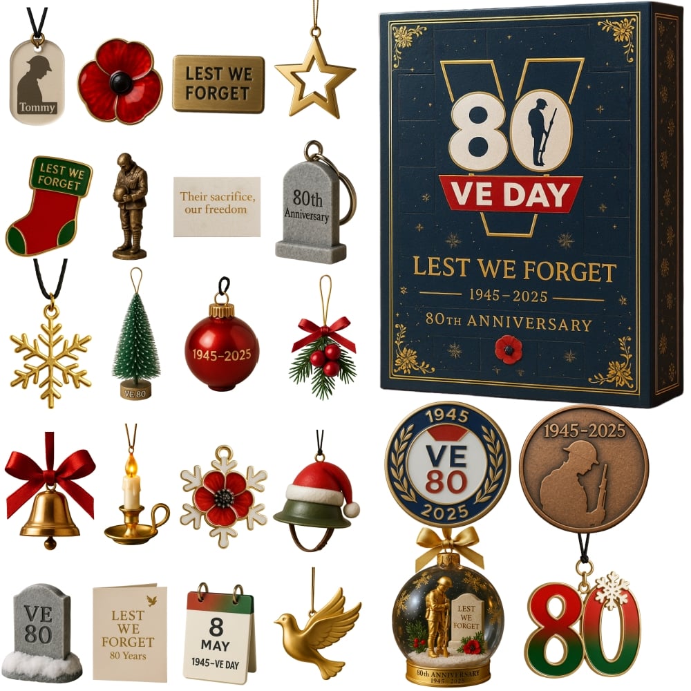 🎁✨ Christmas Gift Idea: The Tommy 80th Anniversary Advent Calendar – Perfect Holiday Present!