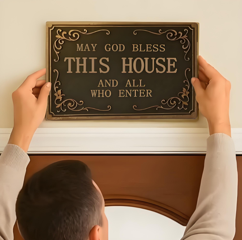 MAY GOD BLESS THIS HOME 🏠✨