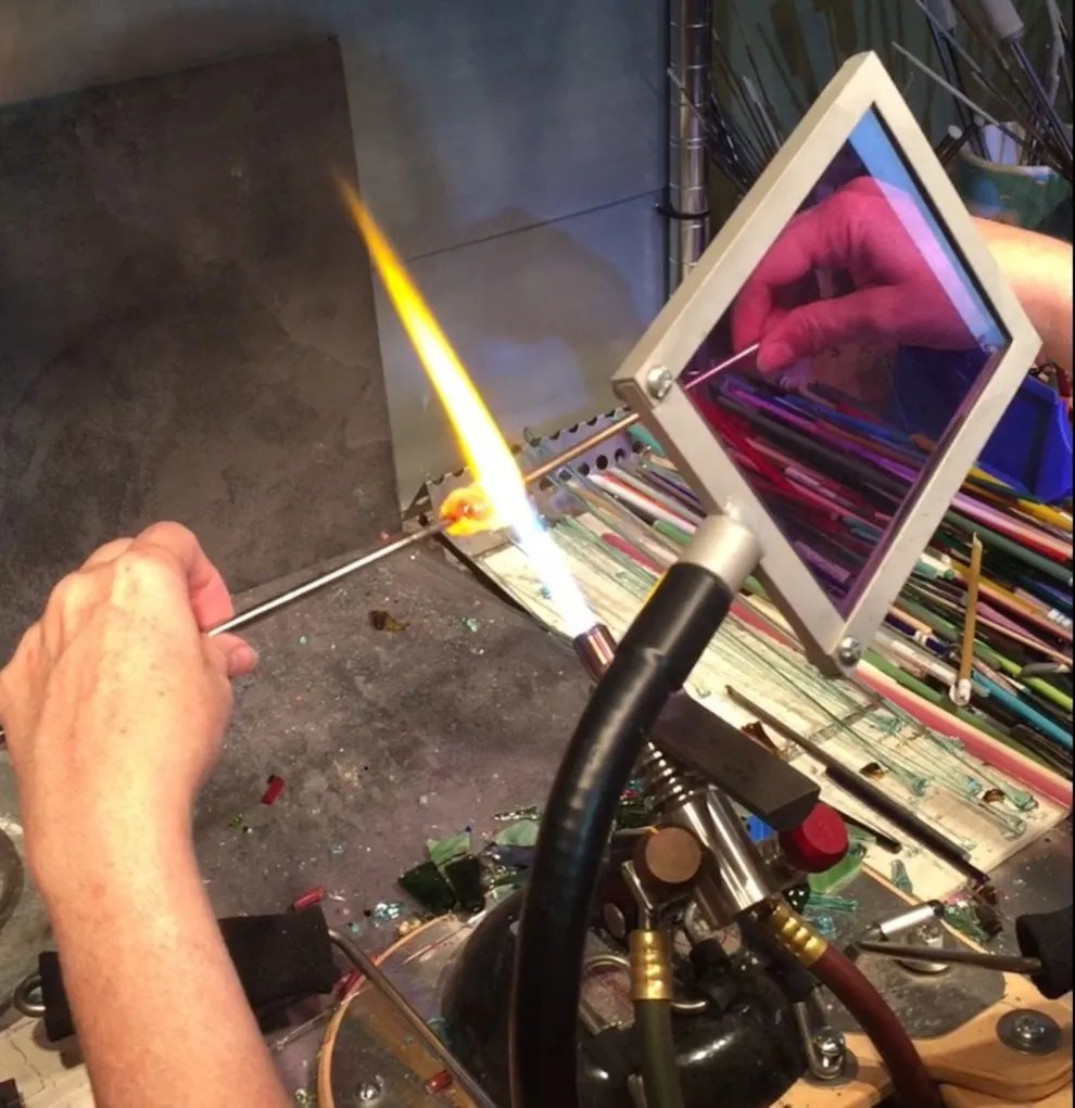 ✨ Recycled Glass Spiral Earrings: Upcycled Mason Jar Dangles – Perfect Holiday & Special Occasion Gift! 🎁