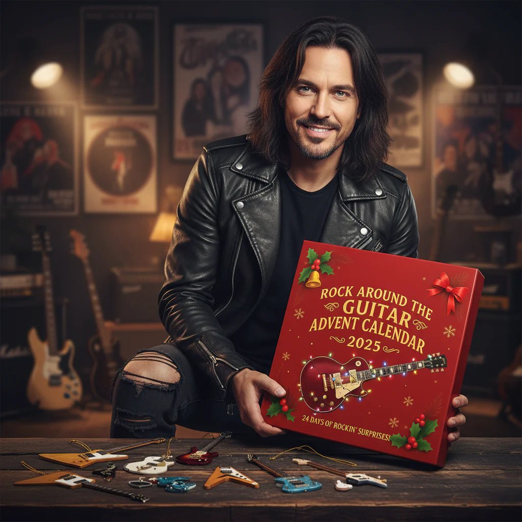 2025 Rock Around the Guitar Advent Calendar 🎁🎸 – Perfect Holiday Gift & Festive Surprise!