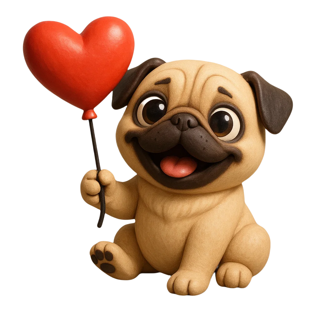 🎁 Perfect Holiday Gift! Fun Pug Advent Calendar 2025 🎄