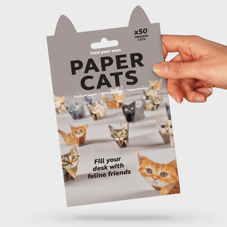 DIY Paper Cats Craft Kit 🎁🐱 – Perfect Holiday & Special Occasion Gift!