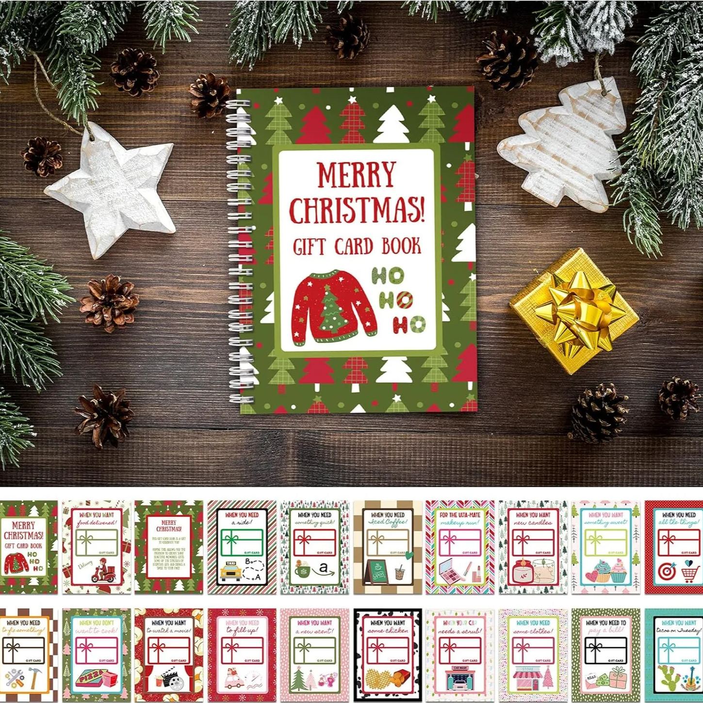 🎄✨ Christmas Gift Card Book - Perfect Holiday & Special Occasion Present ✨🎄