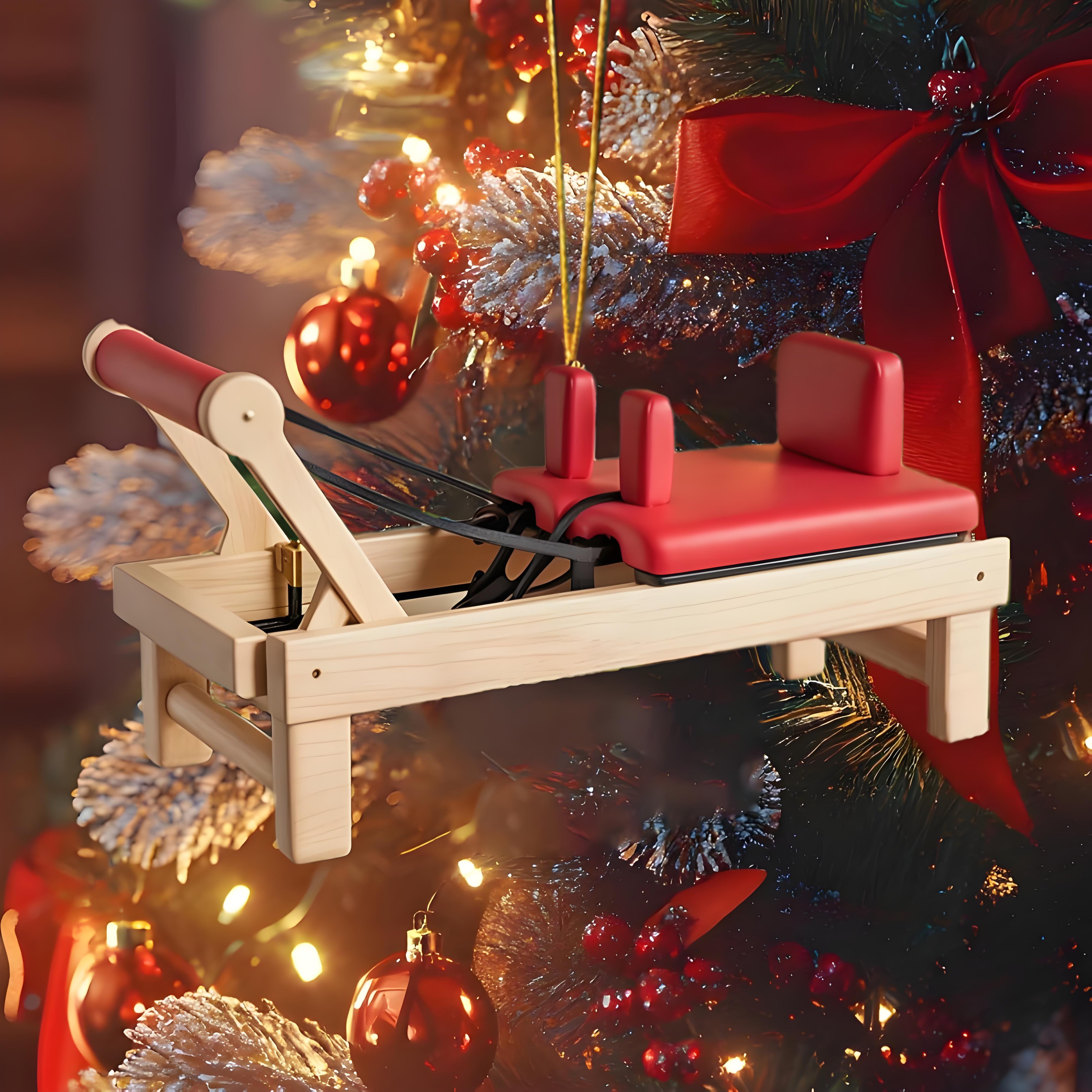 🎁 Mini Pilates Equipment Ornament – Perfect Holiday Gift & Special Occasion Present! ✨