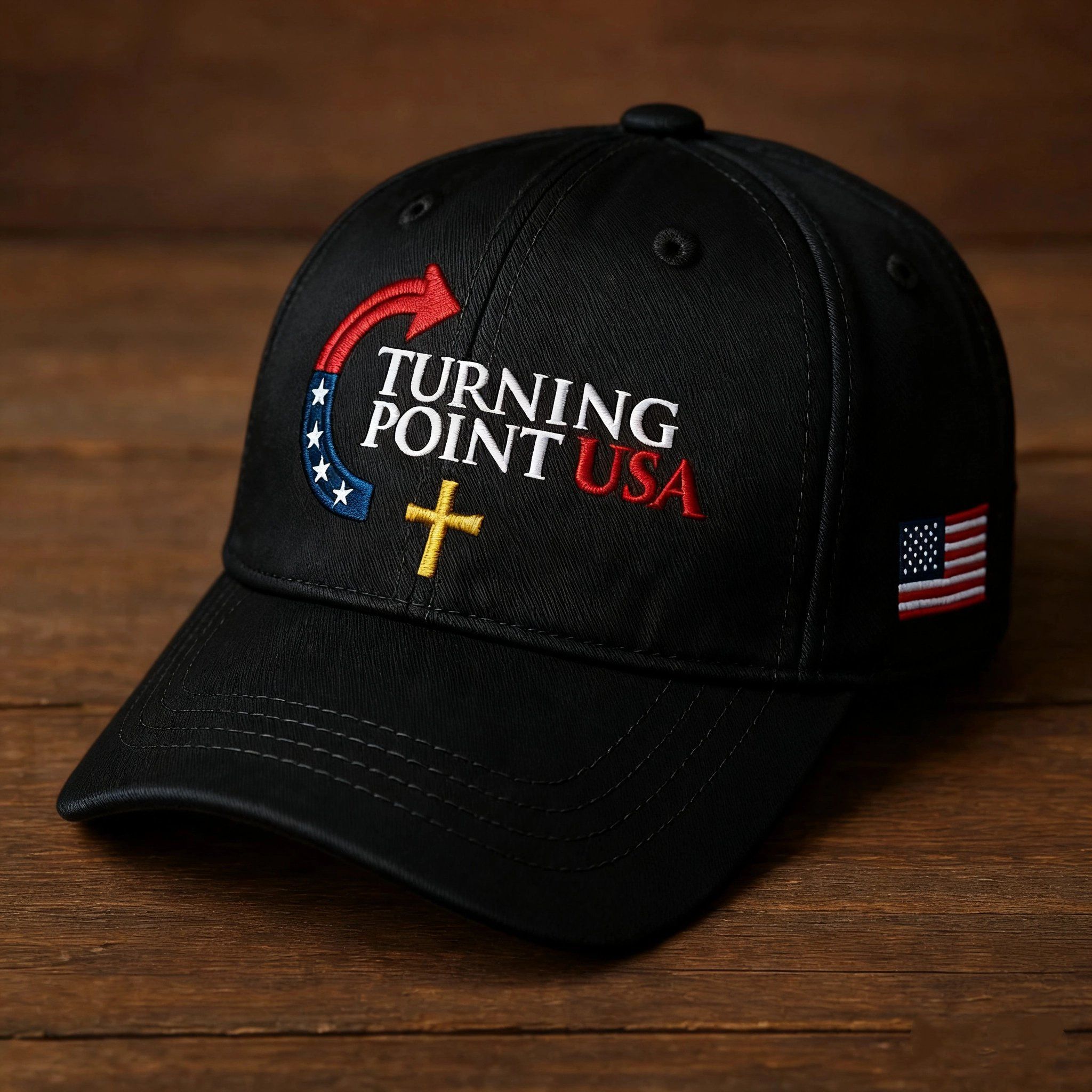 🇺🇸 Turning Point USA Patriotic Cap - Perfect Gift for Holidays & Special Occasions! 🎁 (Breathable, Lightweight & Unisex)