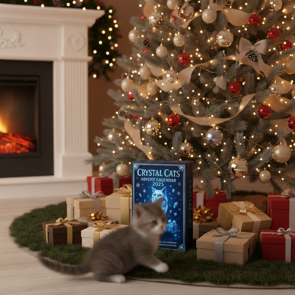 ✨Crystal Cats Advent Calendar 2025 - Perfect Holiday Gift! 🎁🐈