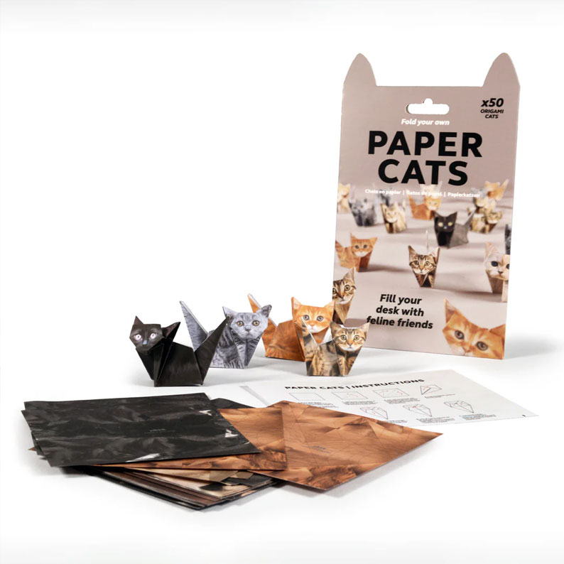 DIY Paper Cats Craft Kit 🎁🐱 – Perfect Holiday & Special Occasion Gift!