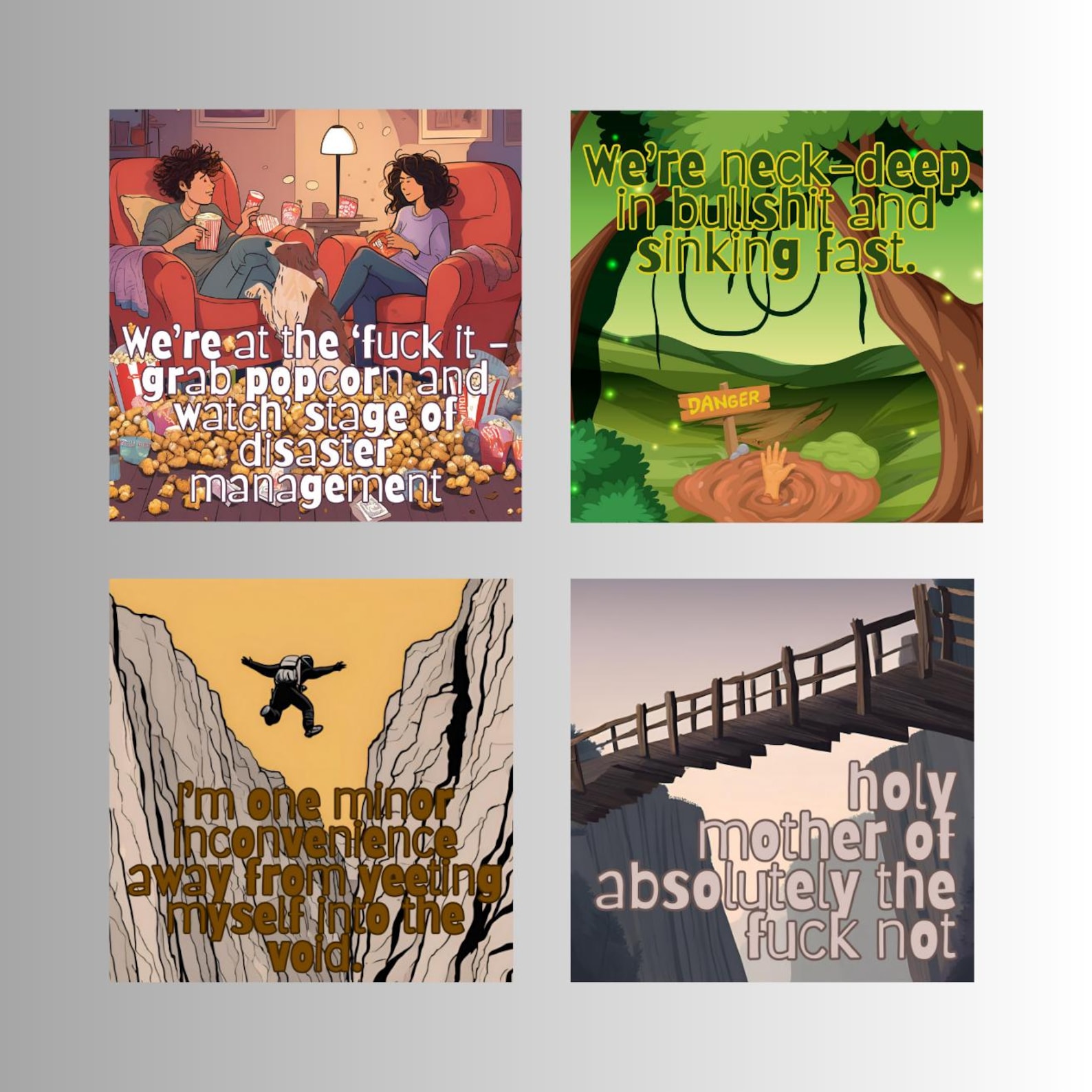 Send Help. We Ain’t Gonna Make It. | 2026 Wall Calendar 📅🎁 – Perfect Holiday & Gift Idea!