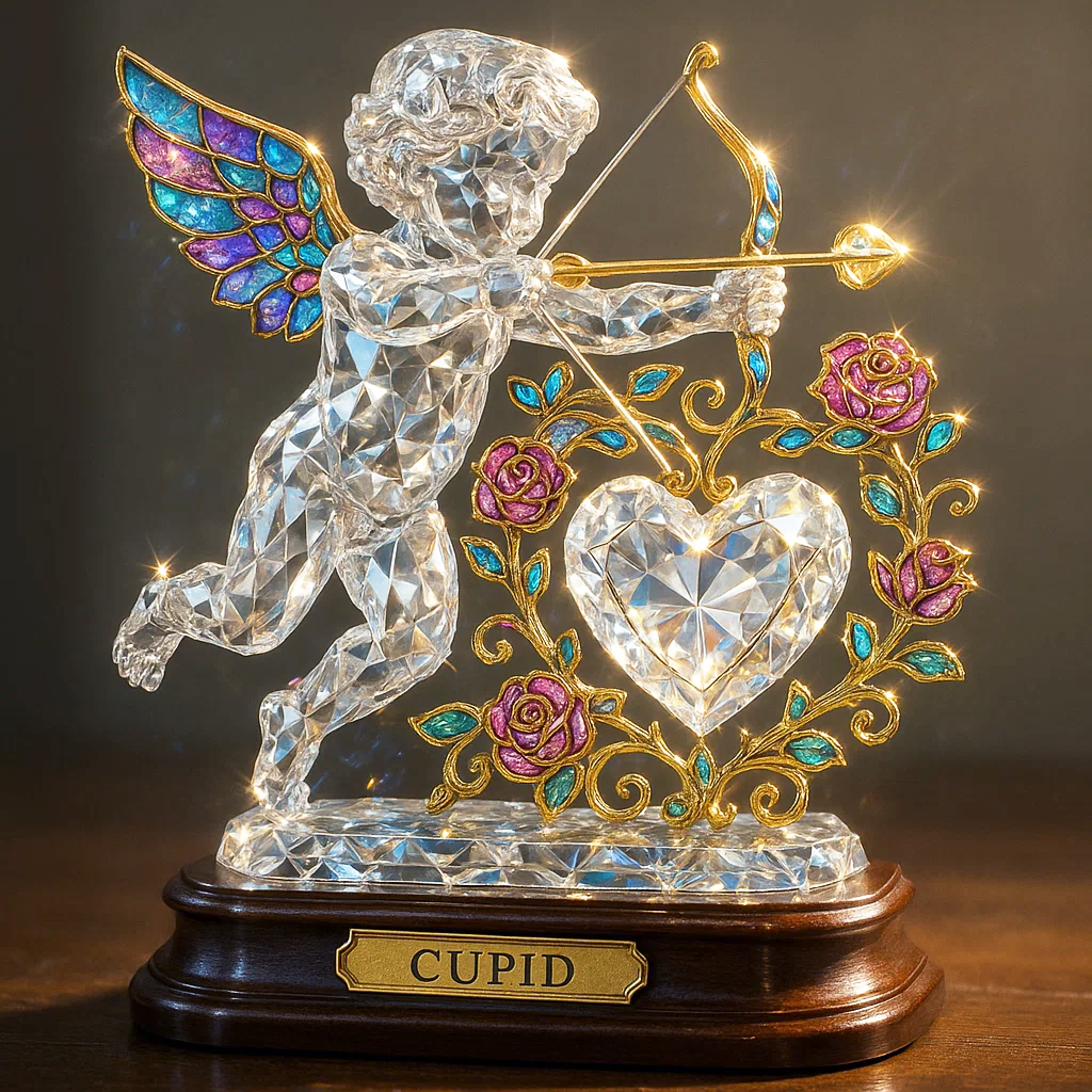 💝 Colorful Cupid Art Decoration – Perfect Gift for Holidays & Special Occasions 🎁