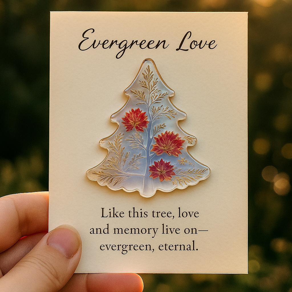Evergreen Love Keepsake Gift 🎁💝 – Perfect for Holidays & Special Occasions