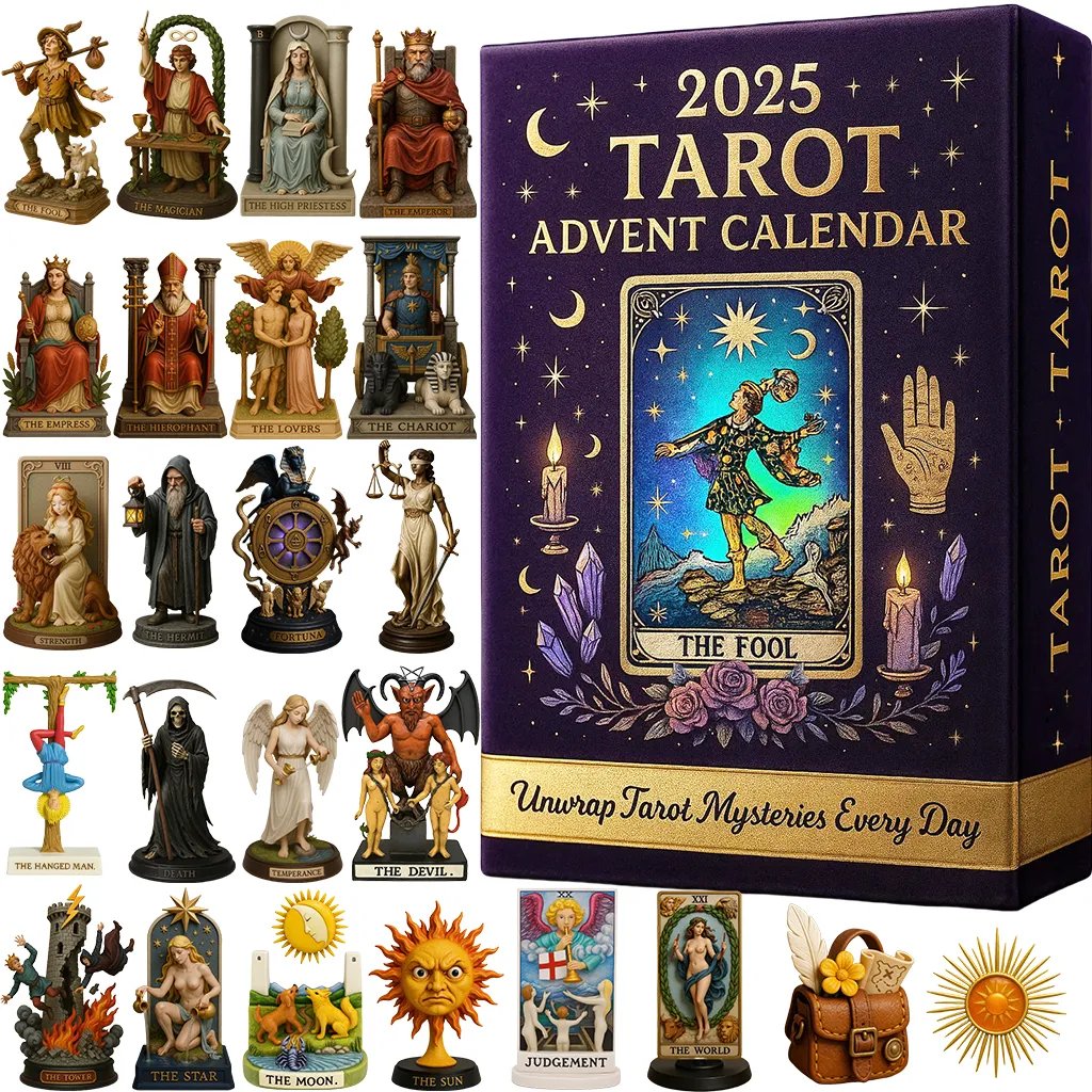 ✨ Tarot Advent Calendar 2025 – Perfect Holiday Gift & Special Occasion Present 🎁