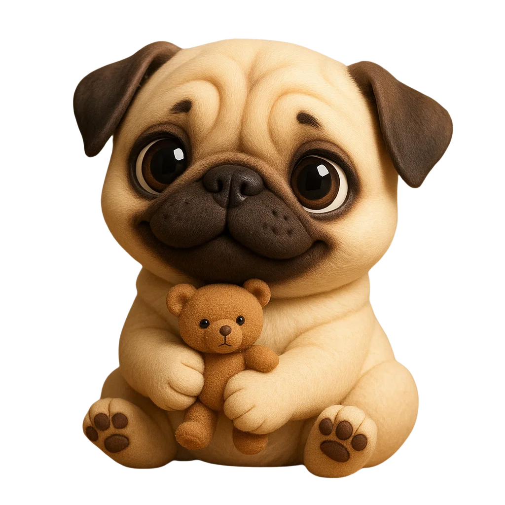 🎁 Perfect Holiday Gift! Fun Pug Advent Calendar 2025 🎄