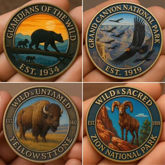 🎁Limited Edition National Park Coins – Perfect Holiday & Special Occasion Gift!🔥