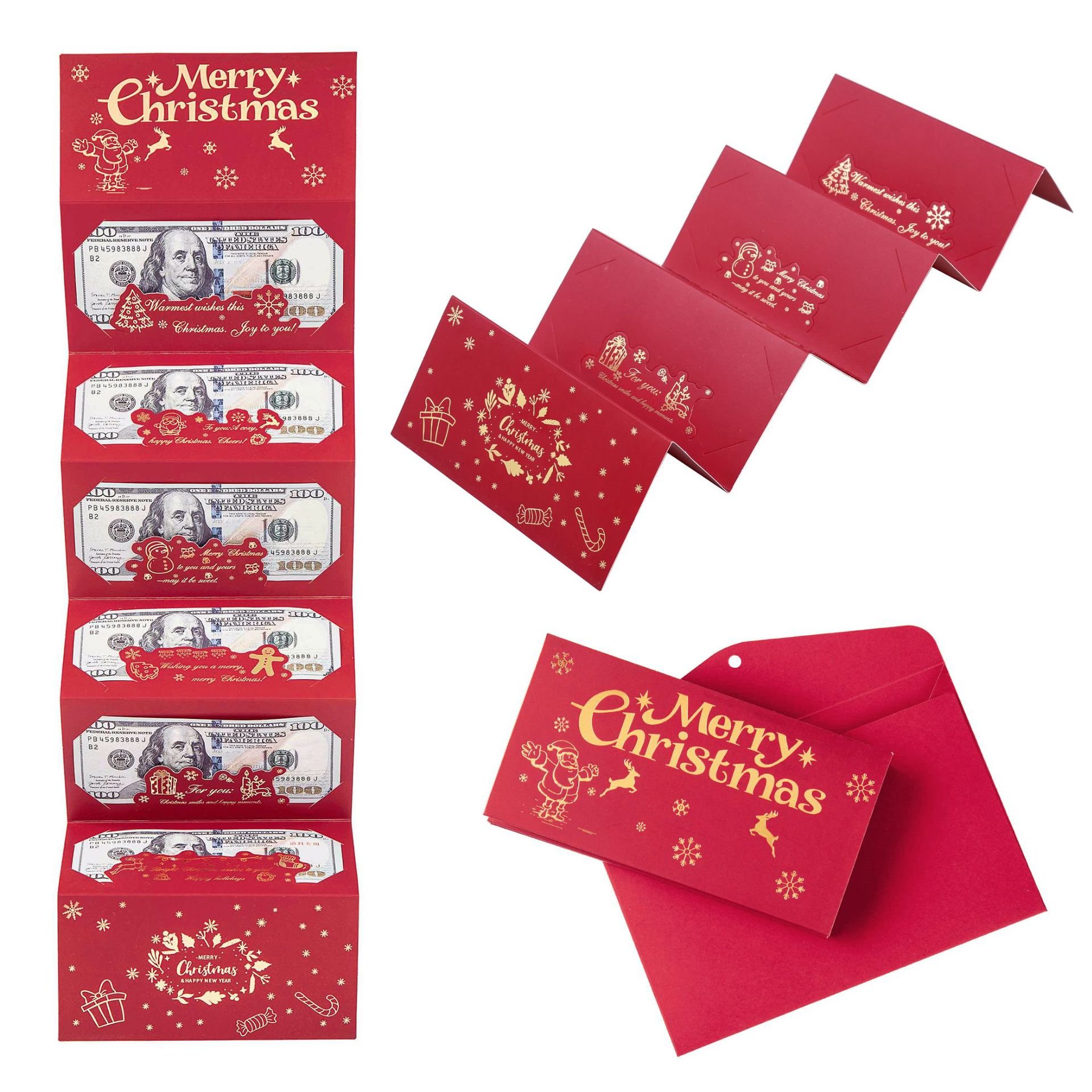 🎁✨ Festive Cash Gift Envelope – Perfect Holiday Present for Christmas & Special Occasions!