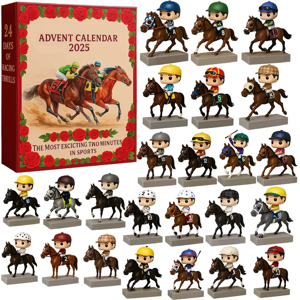 🎄Horseback Riding Advent Calendar🎁 – Perfect Holiday Gift for Equestrian Lovers! 🏇✨