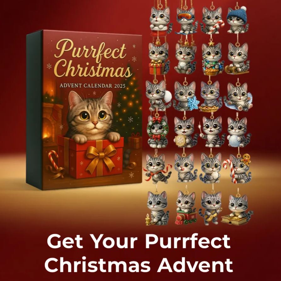 🎄Purrfect Christmas🎁 2025 Advent Calendar – Ideal Holiday Gift!