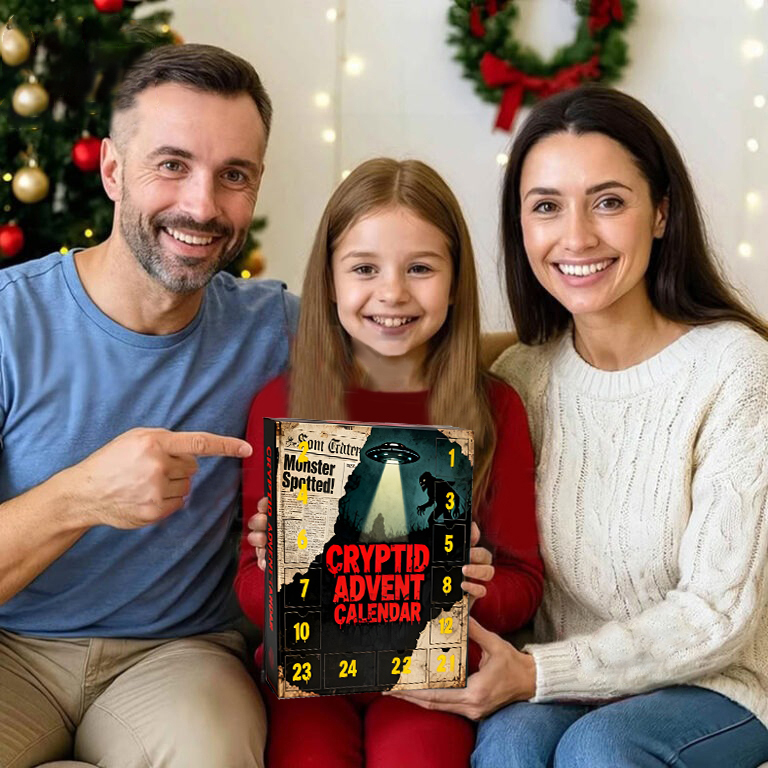 🎄🦍 2025 Cryptid Advent Calendar - The Perfect Holiday Gift for Mystery Lovers! 🎁👽