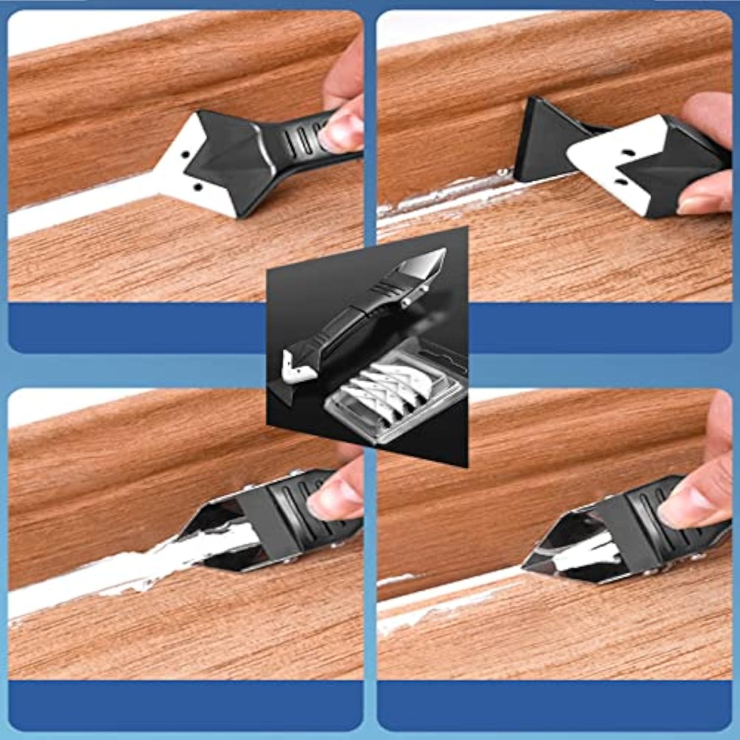 🎁 Perfect Gift! Caulking & Grout Removal Tools Set for Holidays & Special Occasions 🔧