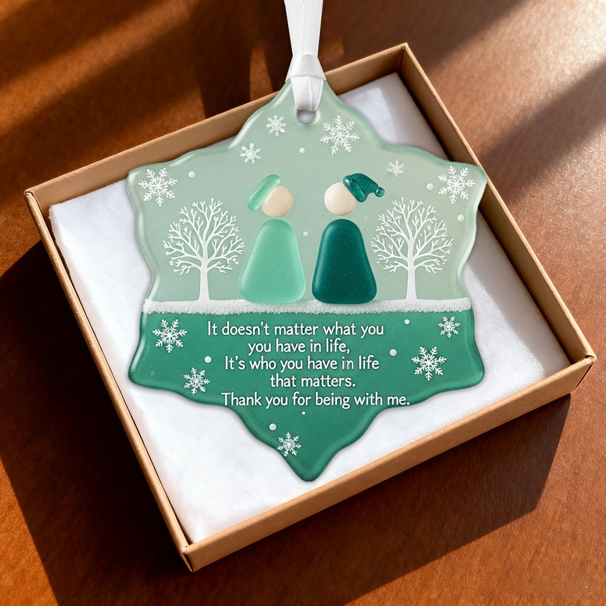 🎁✨ Handmade Sea Glass Holiday Decorations – Perfect Christmas Gift & Special Occasion Present!