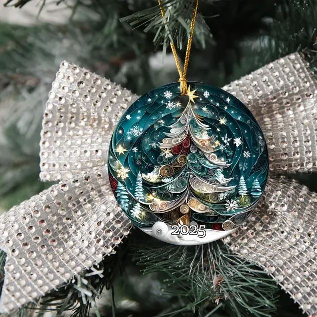 🎁✨ Fantasy Christmas Tree Ornament – Perfect Holiday & Special Occasion Gift