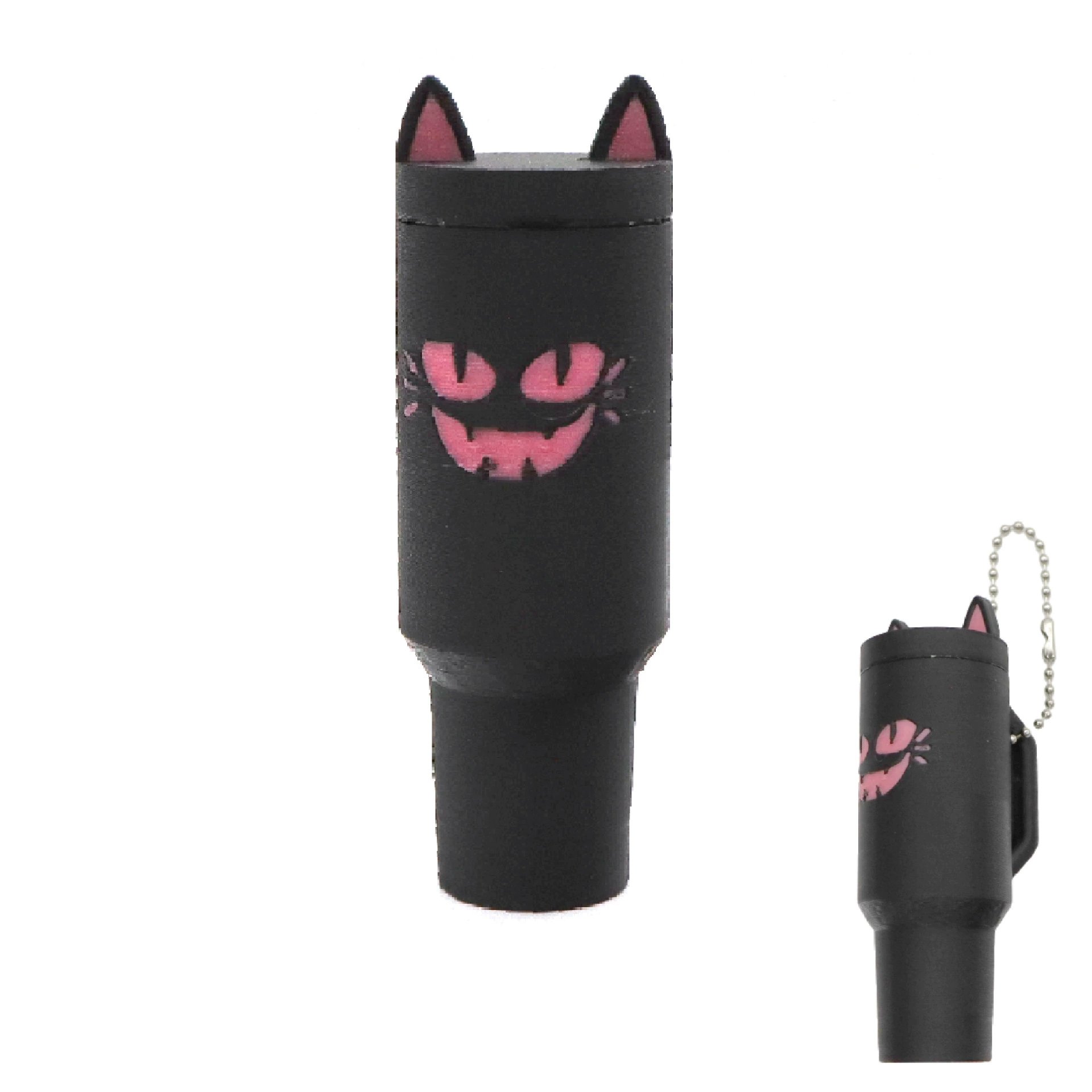 🎁✨ Lipstick Anti-Loss Keychain—Perfect Gift for Holidays & Special Occasions! (Halloween Pumpkin & Christmas Reindeer)