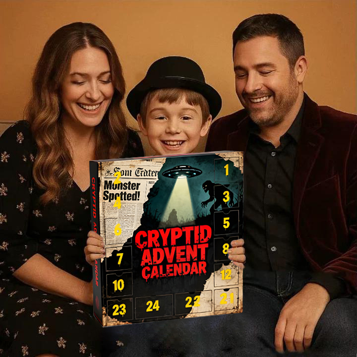 🎄🦍 2025 Cryptid Advent Calendar - The Perfect Holiday Gift for Mystery Lovers! 🎁👽