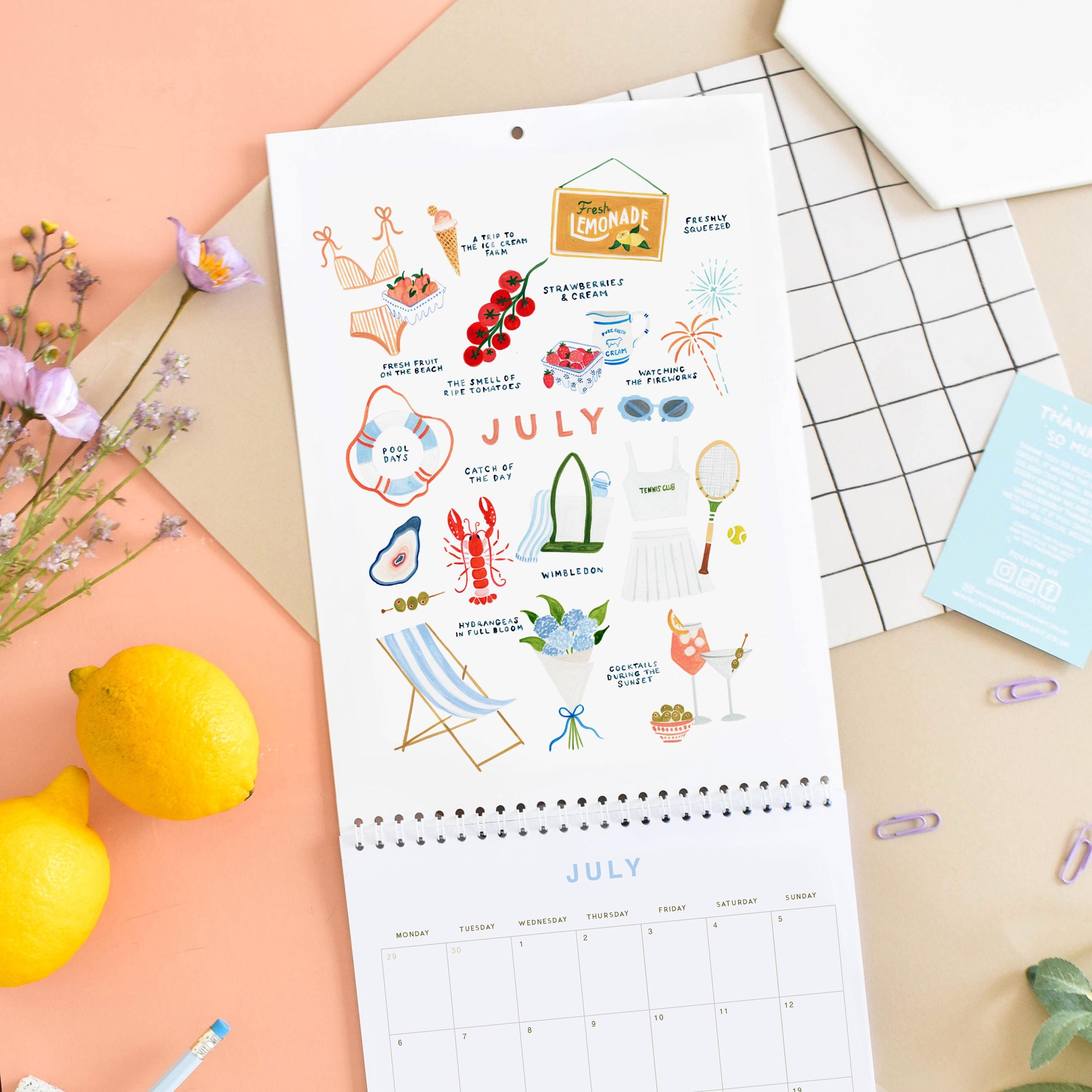 🎁 2026 Slow Living Wall Calendar – Perfect Gift for Holidays & Special Occasions 🌿