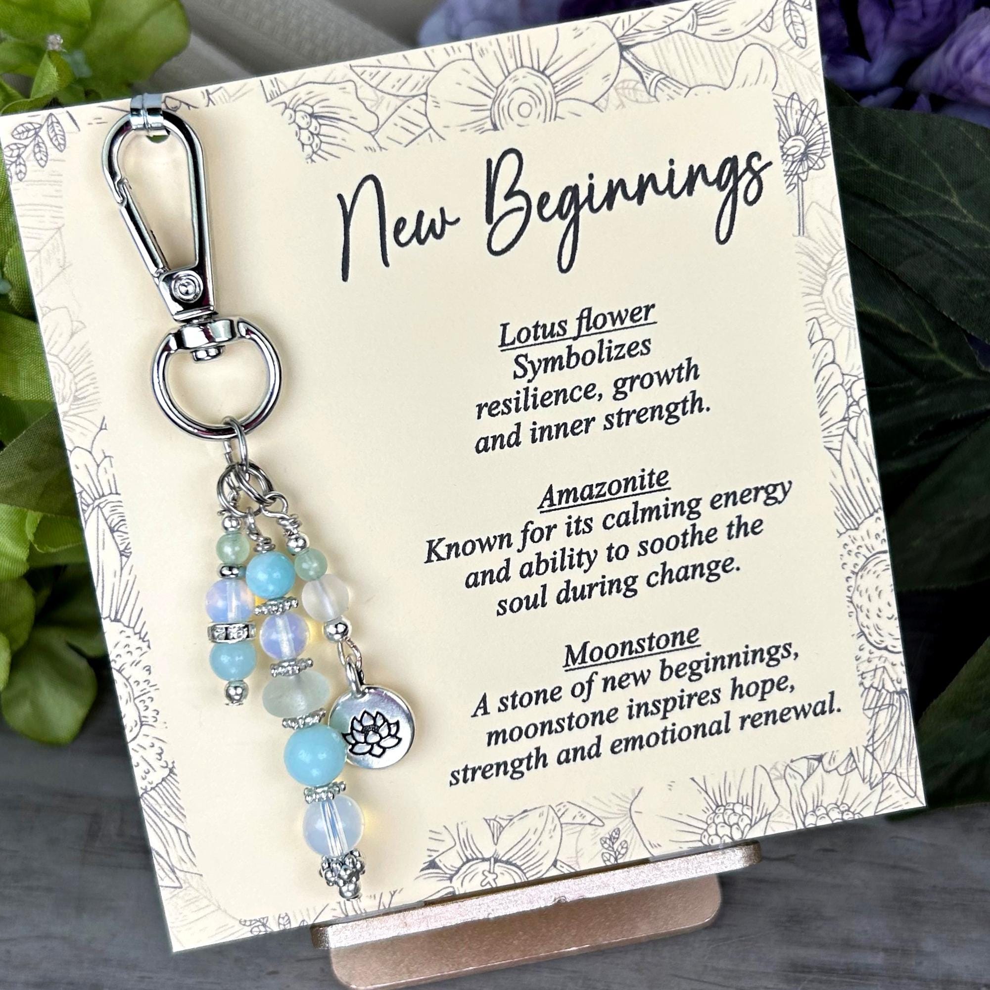 ✨ New Beginnings - Lotus Flower Pendant Necklace 🌸 Perfect Gift for Holidays & Special Occasions