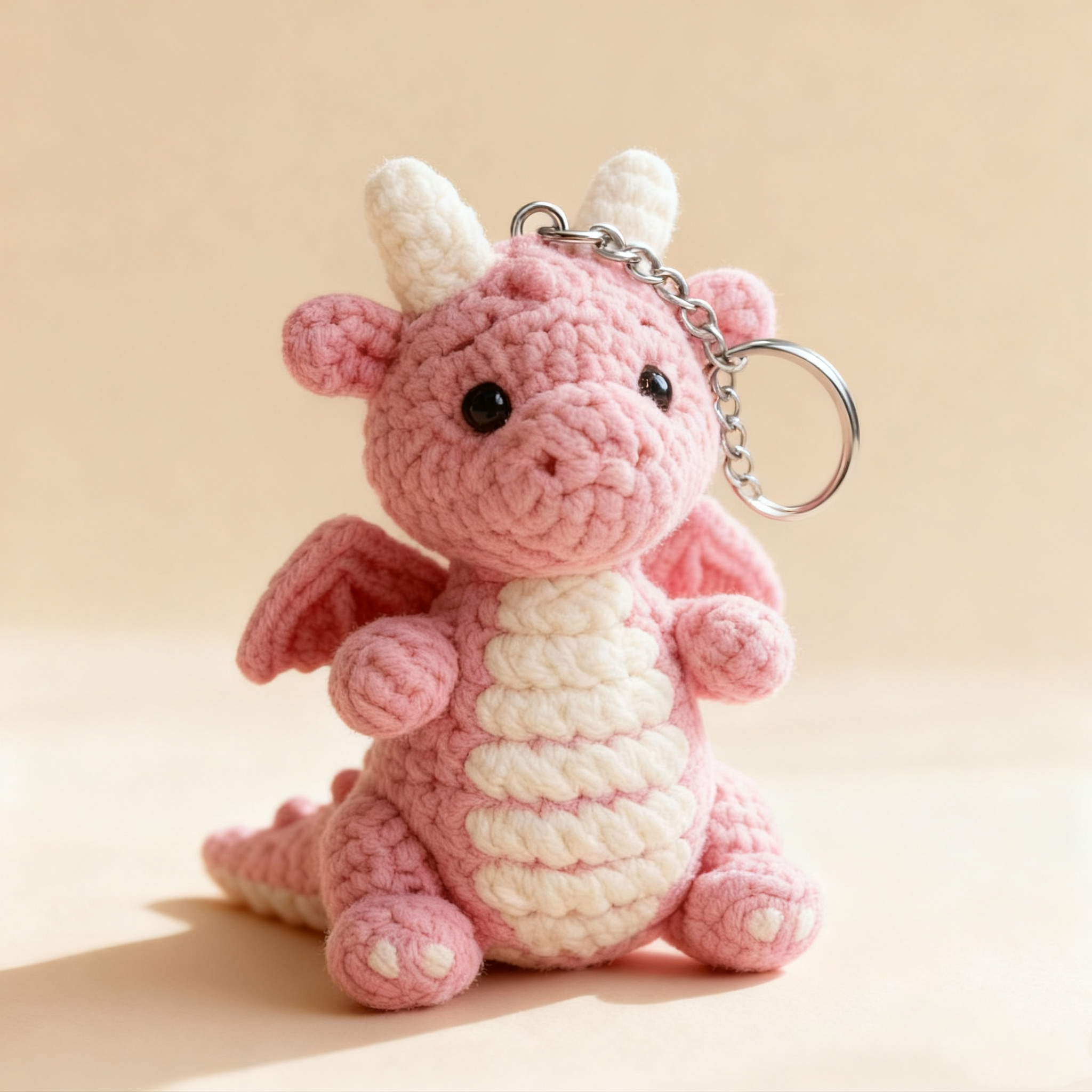 🔥Adorable Flame Dragon Keychain – Perfect Gift for Holidays & Special Occasions! 🎁